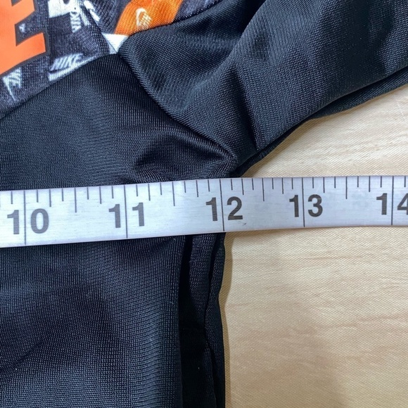 Nike Baby Track Jacket Black Orange Logo Size 24 Months - Picture 5 of 6